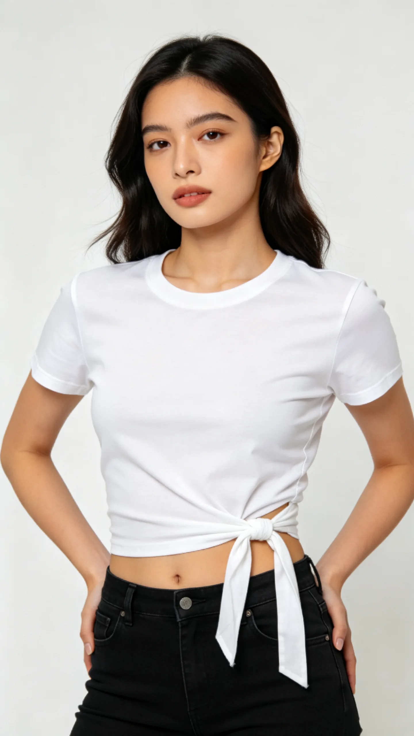 No-Sew Side Tie Shirt