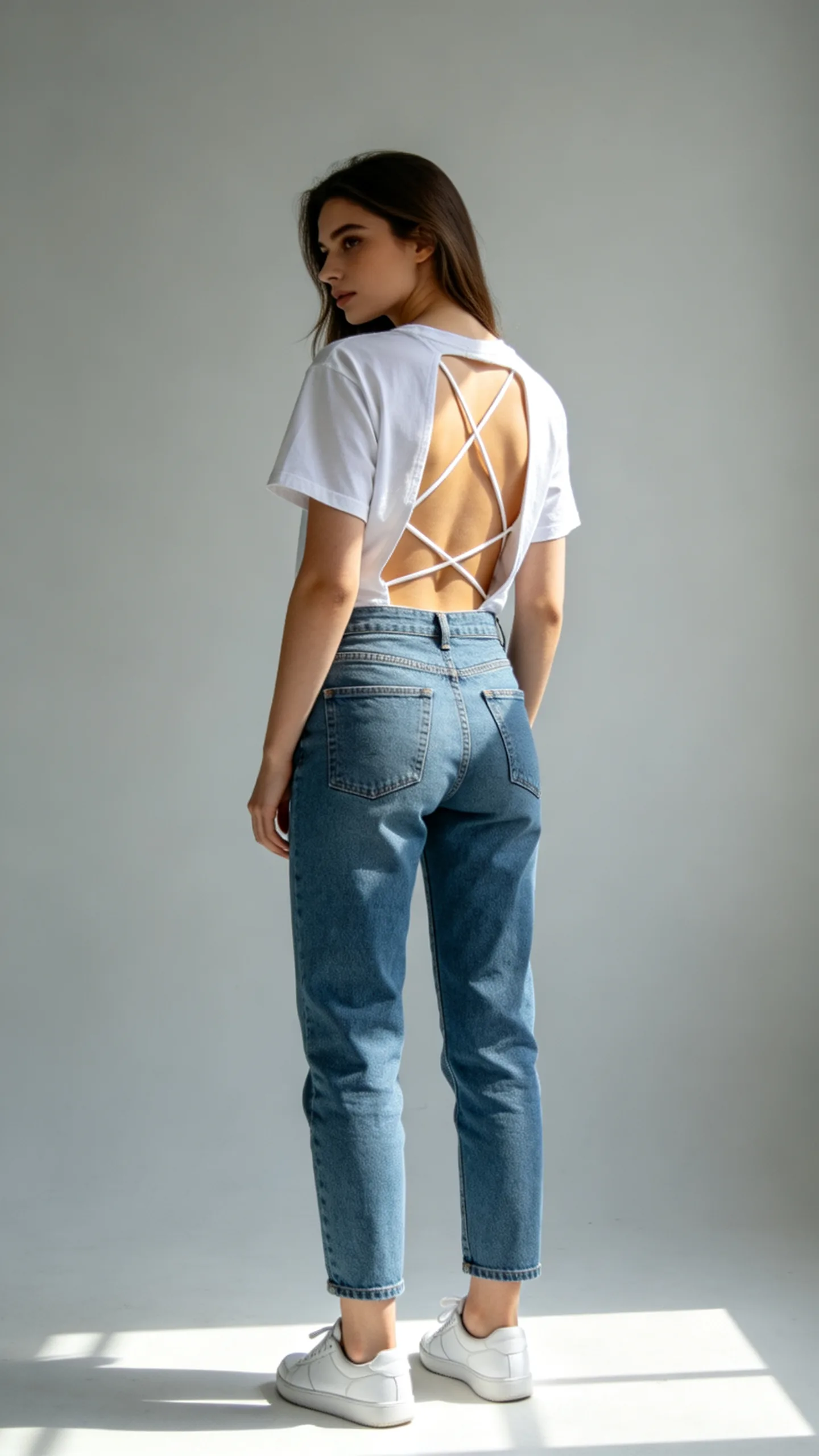 Open Back Shirt