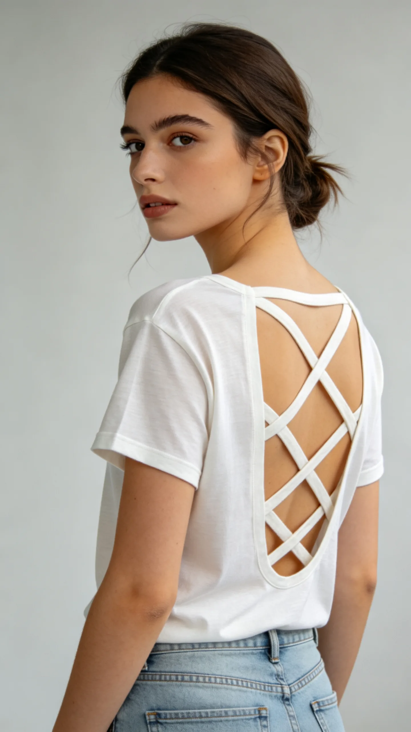 Crisscross Back Shirt