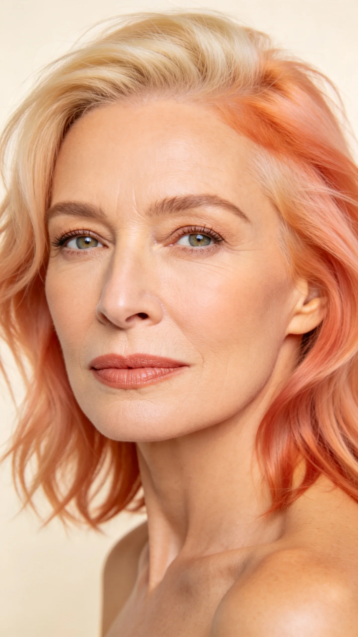3. Light Apricot Copper for Peach Undertones