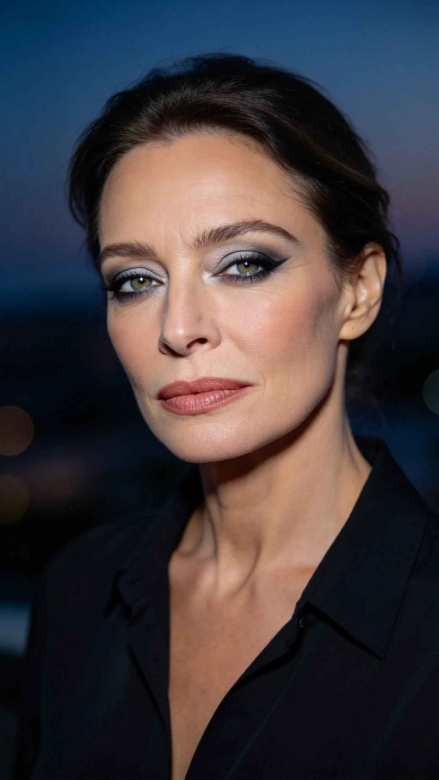 5. Charcoal Evening Smokey Eye