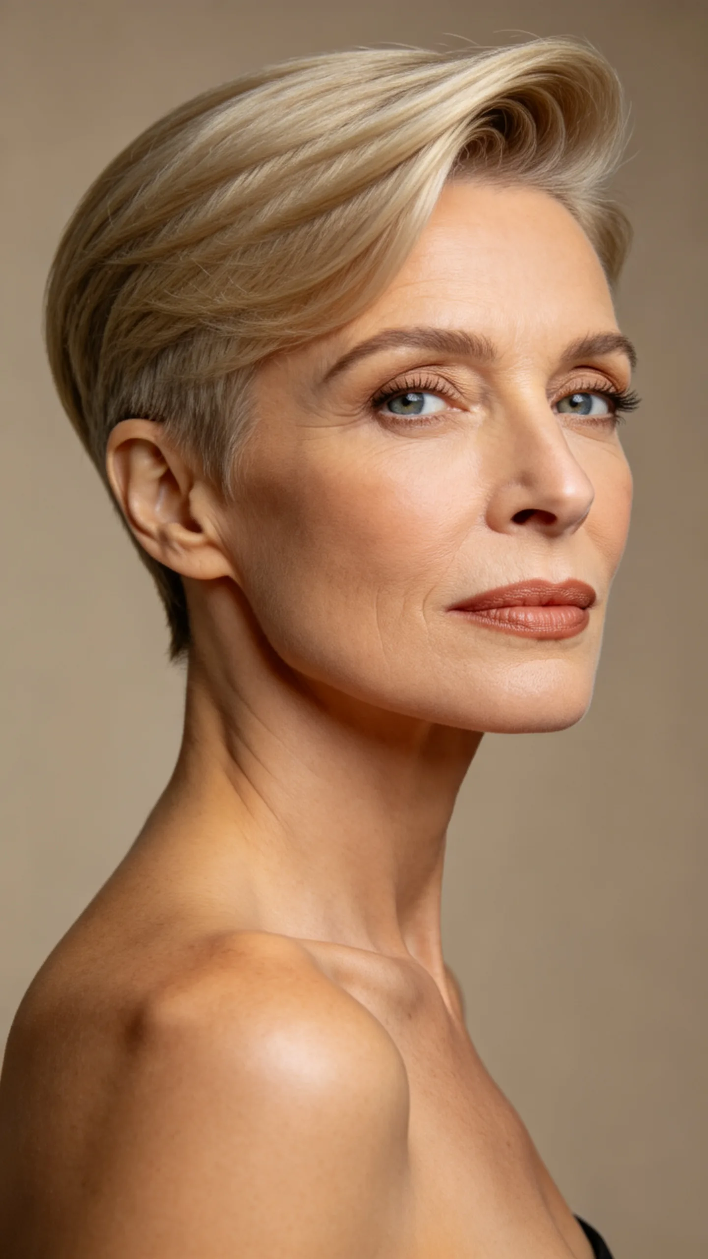 7. Wedge Pixie with Full Crown Volume