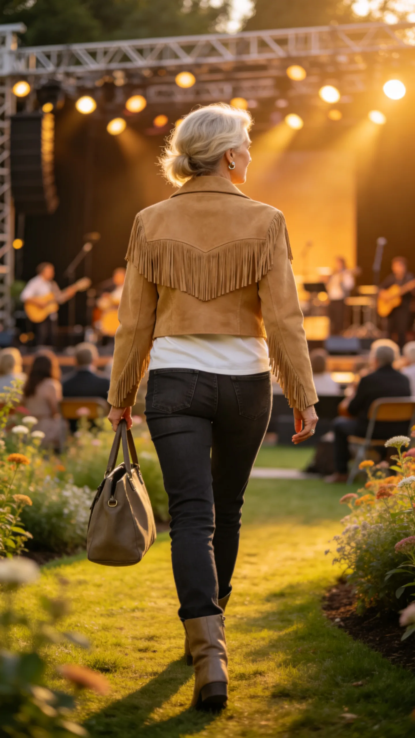 13. Fringe-Trim Jacket With Simple Neutral Separates