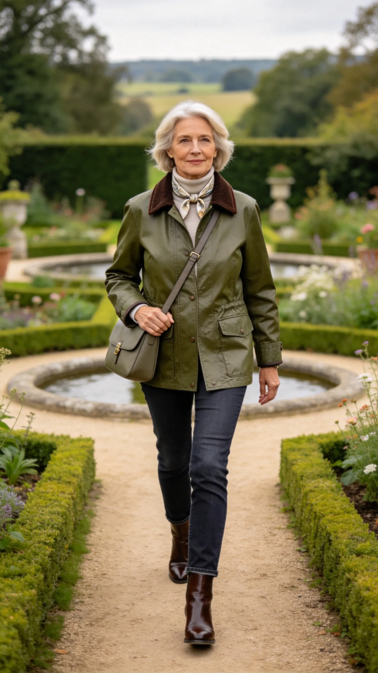 19. Ranch-Inspired Barn Jacket With Slim Straight Jeans