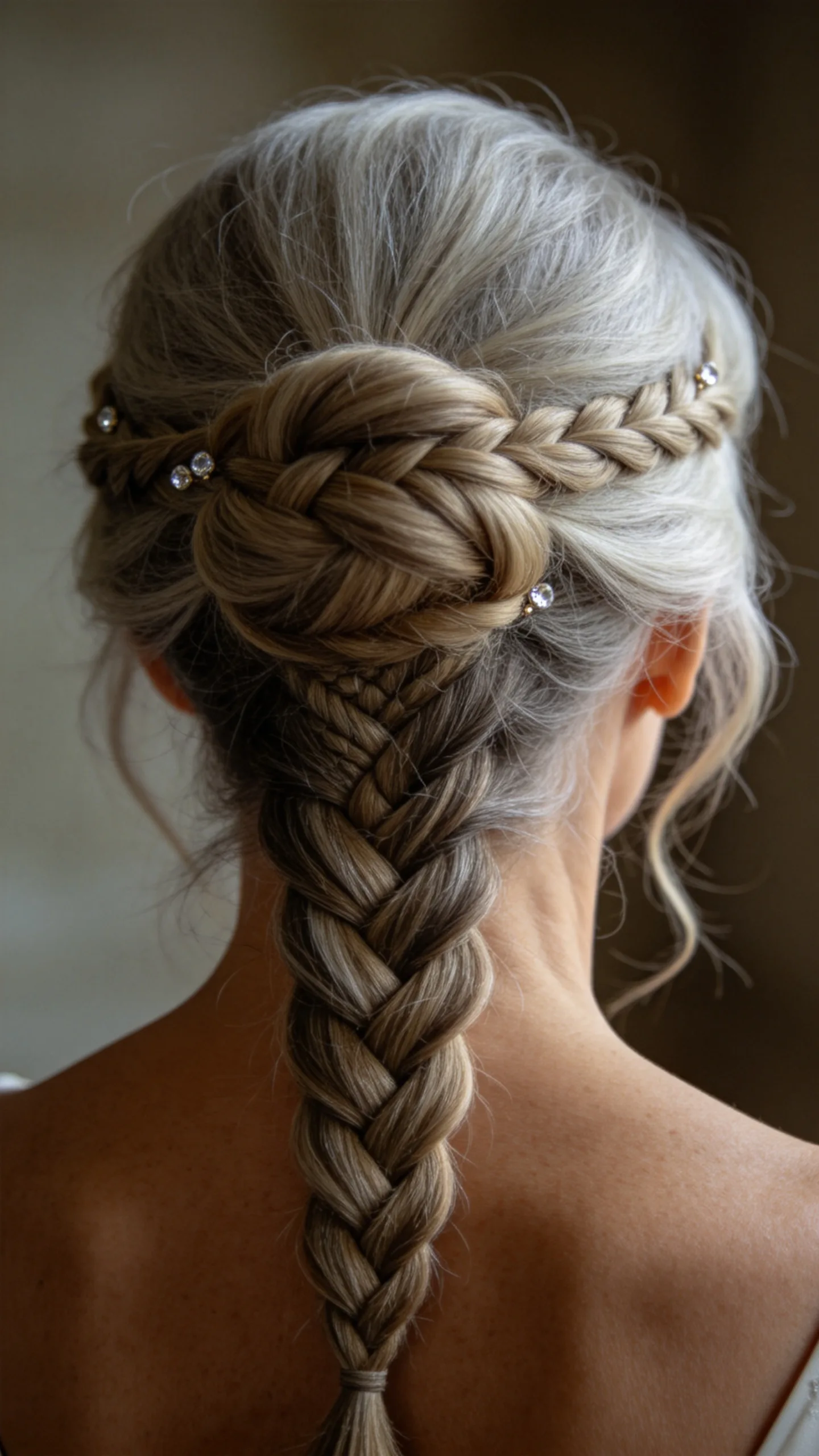 19. Fishtail-Braid Bun