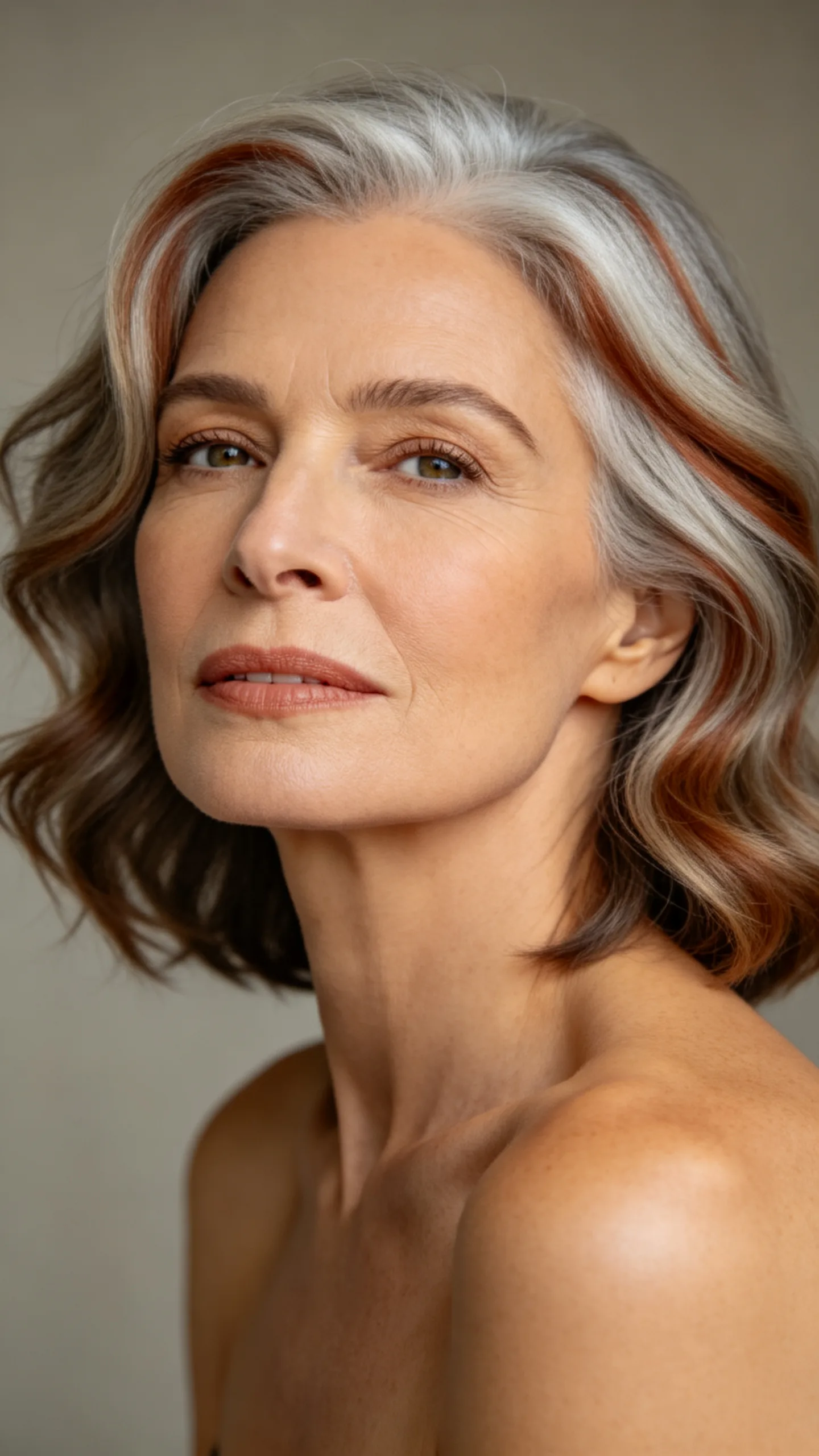 19. Silver Auburn Blend for Neutral Undertones