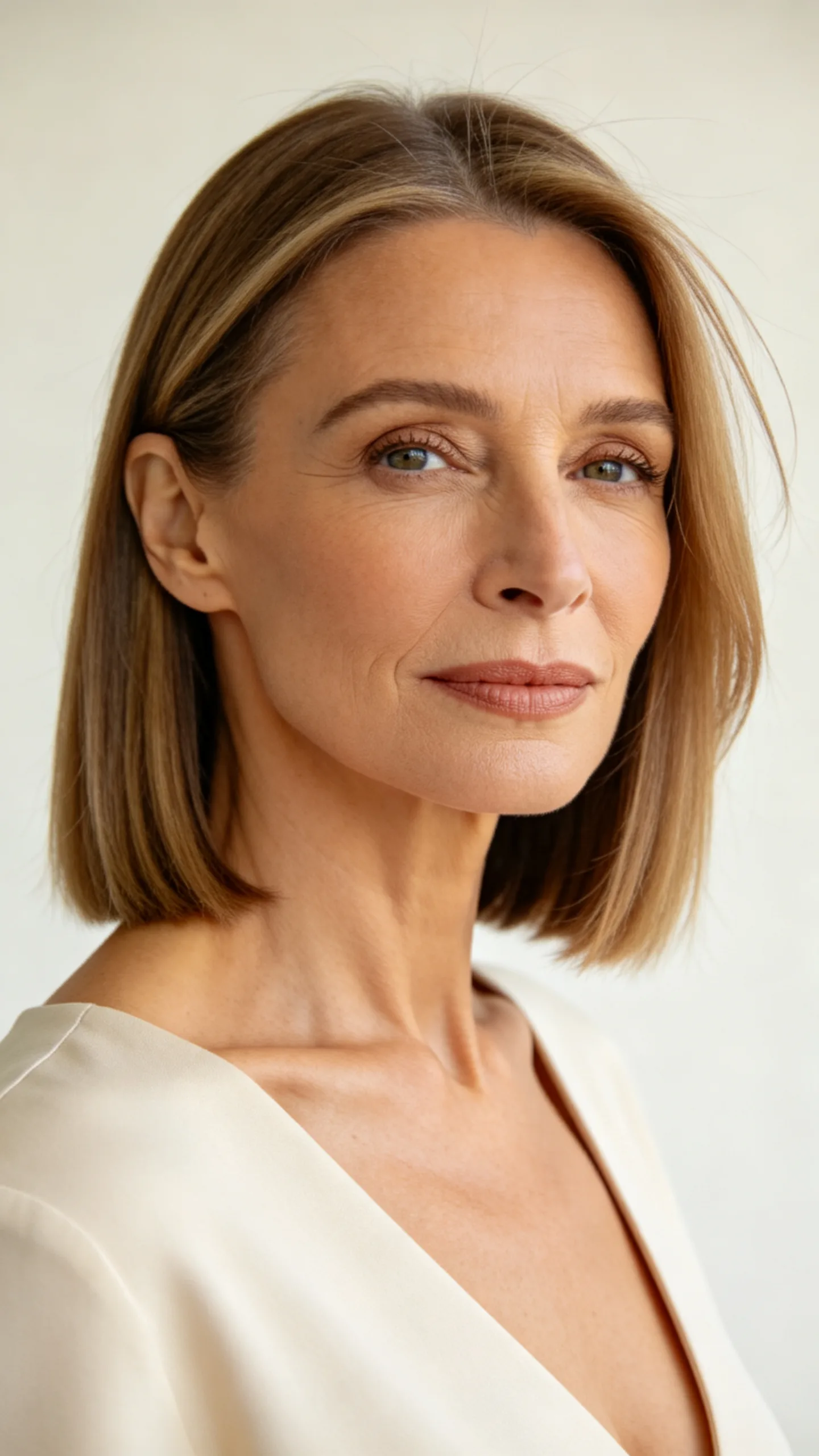 1. Collarbone-Length Lob With Soft Ends