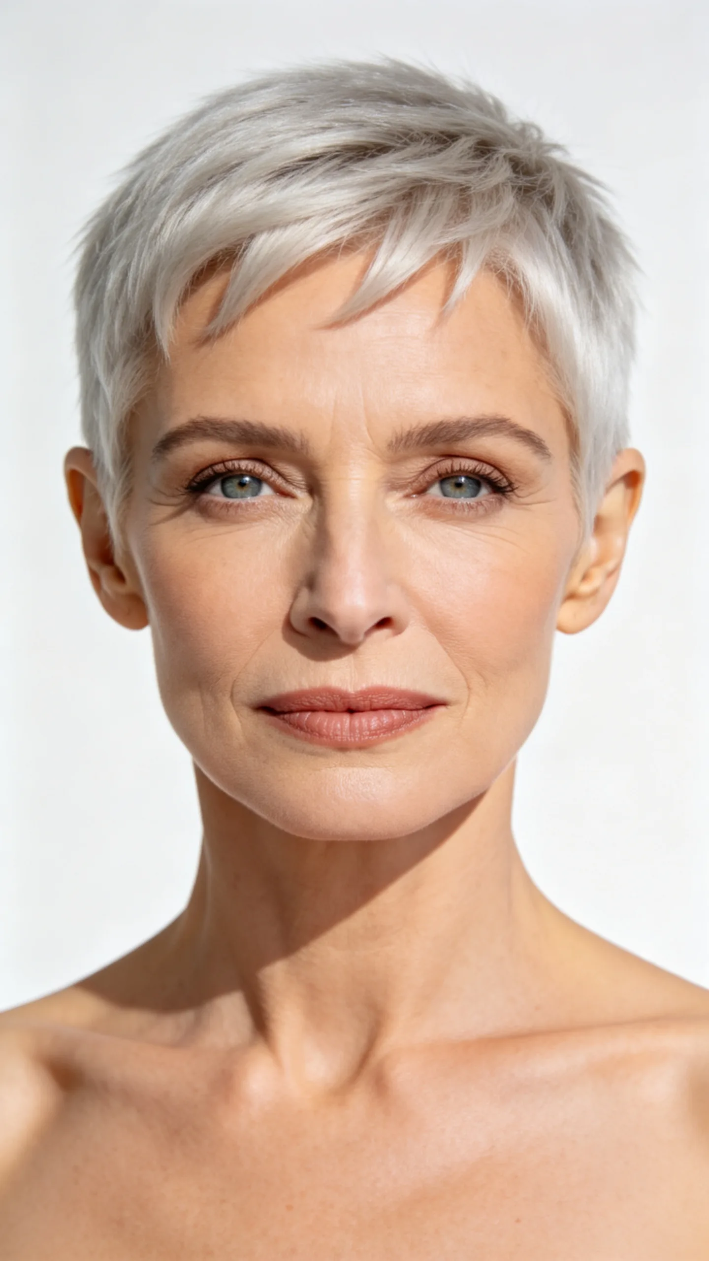 7. Cropped Pixie With Piecey Top Layers