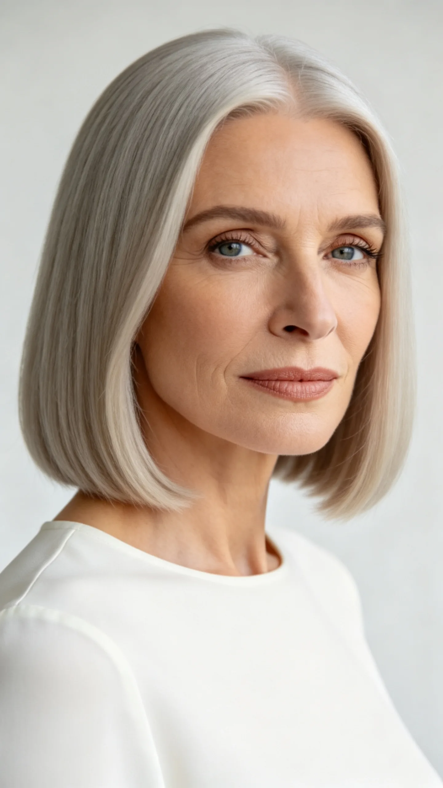 3. Jaw-Length Bob With Blunt Ends