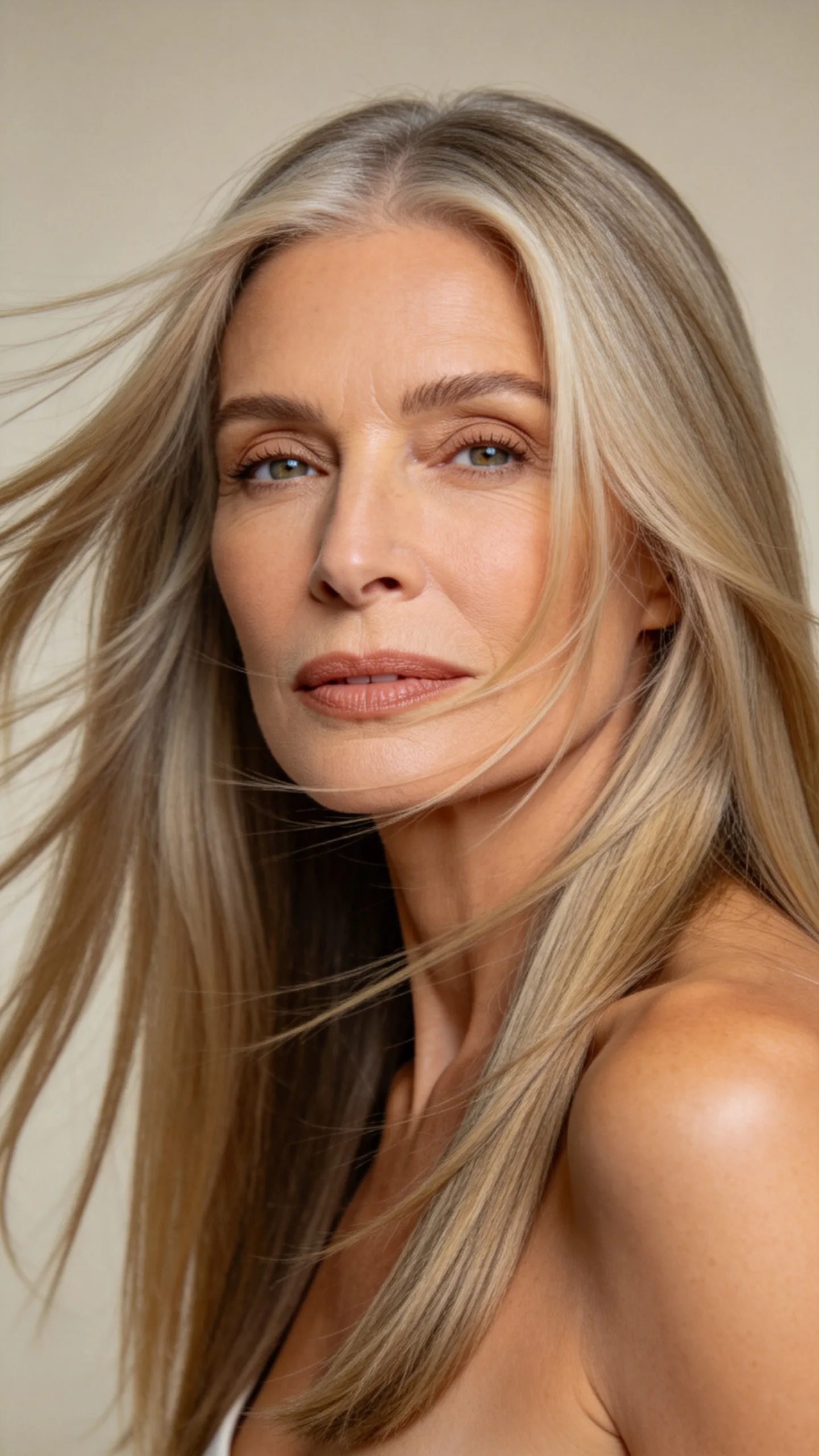 3. Long Straight Hair With Face-Framing Layers