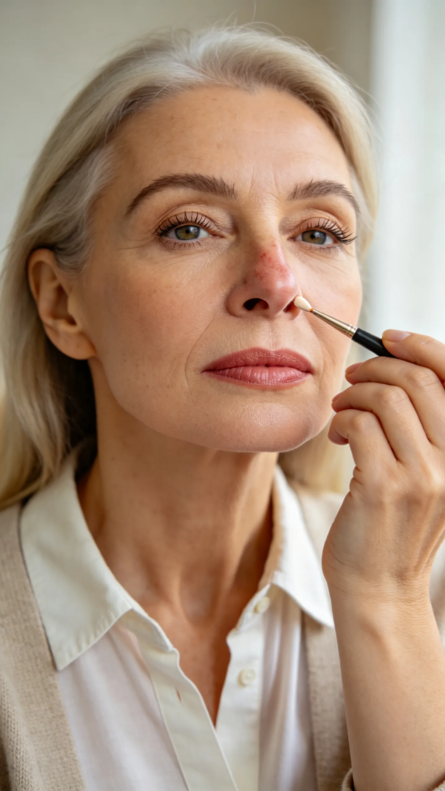 14. No-Foundation Makeup with Spot Concealer