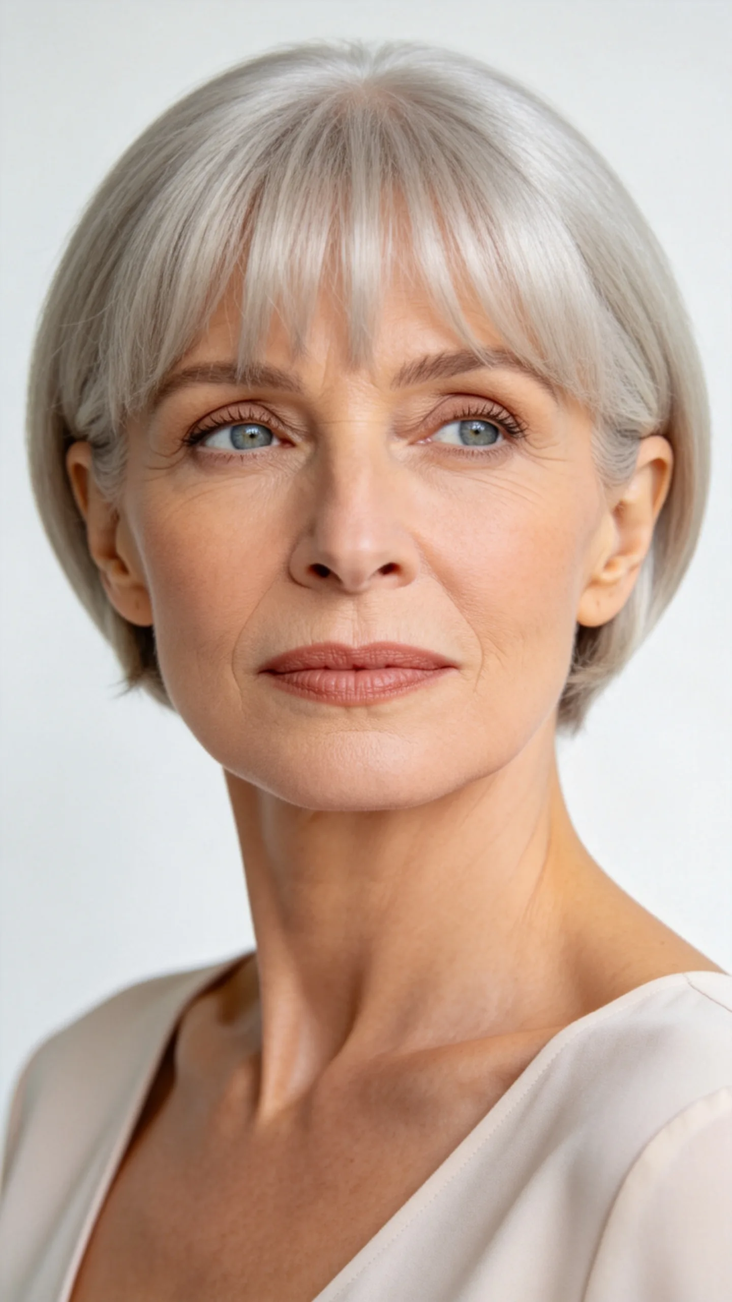 11. Rounded Crop With Short Fringe