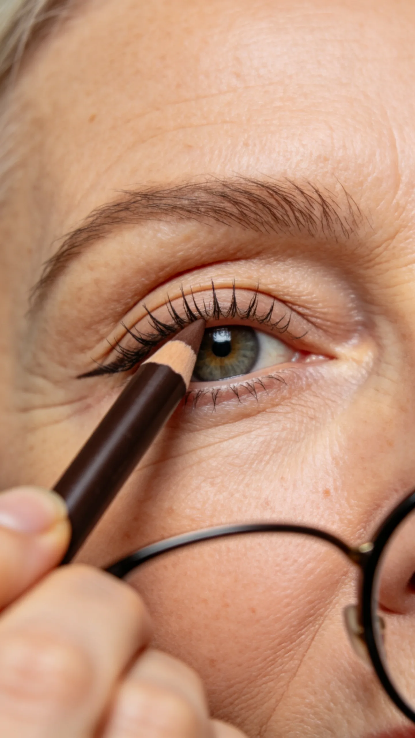 5. Tightline the Upper Lash Line