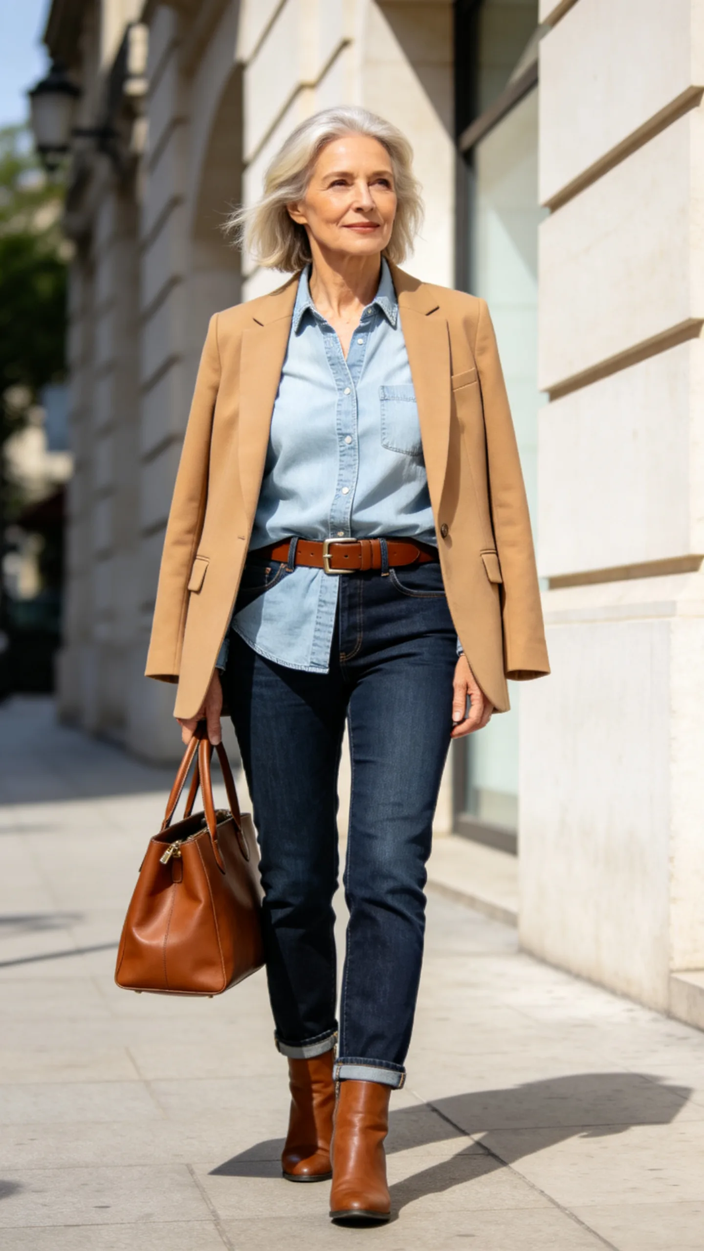 8. Denim-on-Denim With Contrasting Washes